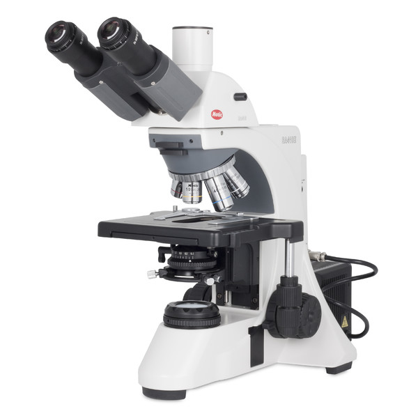 Motic Microscop BA410 Elite, trino, Hal, 100W, 40x-1000x