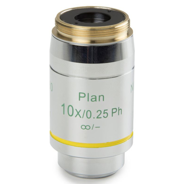 Obiectiv Euromex DX.7710, 10x/0.25 PLPHi, plan, fază, infinit (Delphi-X)