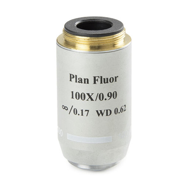 Euromex obiectiv 86.558, S100x/0,90, w.d. 0,19 mm, PL-FL IOS , plan, fluarex (Oxion)