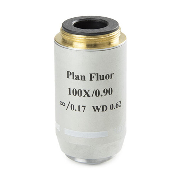 Euromex Obiectiv 86.558, S100x/0,90, w.d. 0,19 mm, PL-FL IOS , plan, fluarex (Oxion)