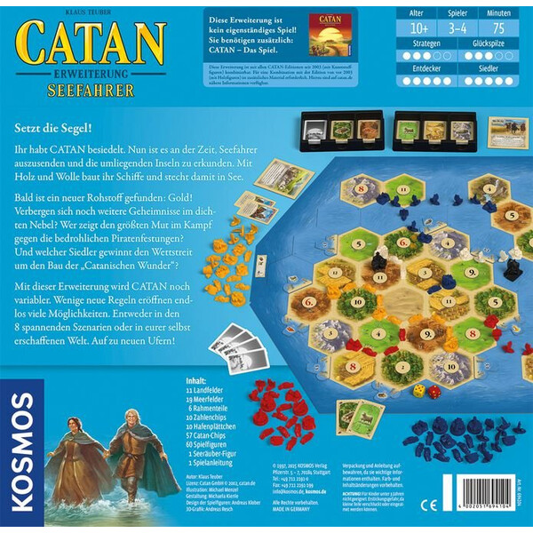 Kosmos Verlag The Settlers of Catan - expansiunea Seafarers
