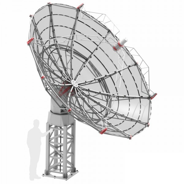 Radio2Space Radio telescopavansat SPIDER 500A cu montura rezistenta la apa
