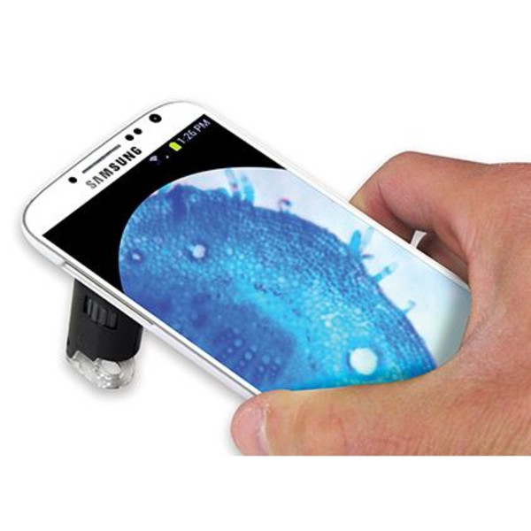 Carson Microscop smartphone MM-240+adaptor Galaxy S4