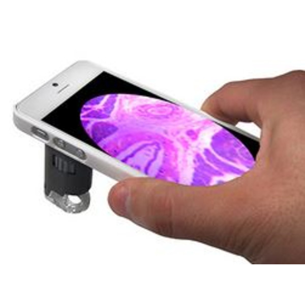 Carson Microscop smartphone MM-255+adaptor iPhone 5