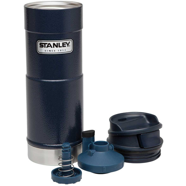 Stanley Termos Classic, 0.75l, cu cana, albastru inchis