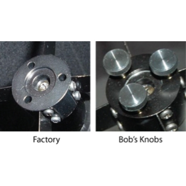 Bobs Knobs Rändelschrauben 35mm für Newton Sekundärspiegel
