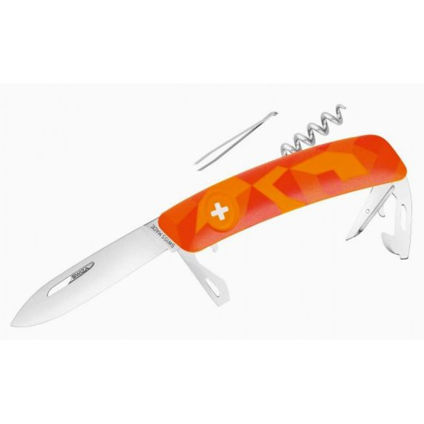 SWIZA Cutite Cutit armata elvetiana C03, LIVOR Camo Urban Orange