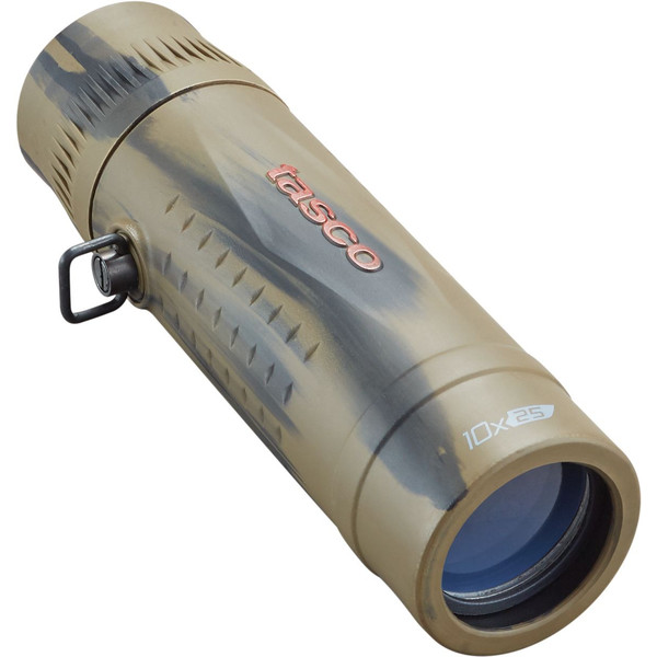 Tasco Monocular Essentials Mono 10x25, Brown Camo