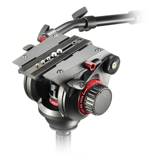 Manfrotto Trepied 504HD, 535K cu cap video si nivela