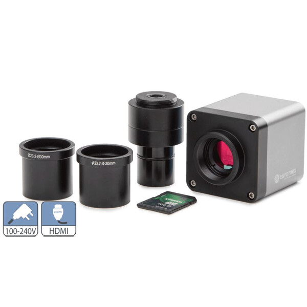 Euromex Camera HD-Mini, VC.3020, color, CMOS, 1/3", 1.2 MP, HDMI