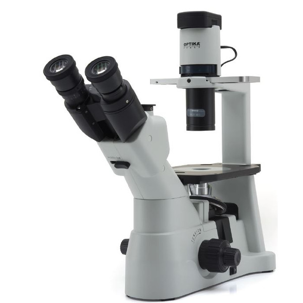 Optika Microscop inversat Mikroskop IM-3, trino, invers, phase, IOS LWD W-PLAN, 100x-400x, EU