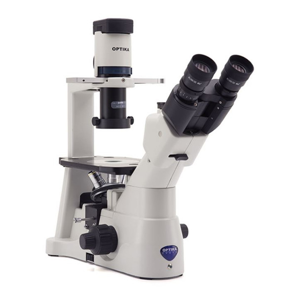 Optika Microscop inversat IM-3LD, IOS, LED-FLUO, LWD, 400x, trino