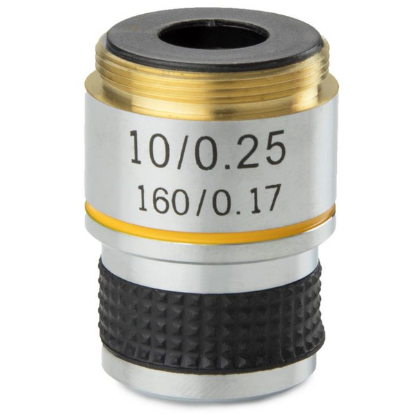 Euromex Obiectiv 10x/0.25 achro., Parafocal 35 mm, MB.7010  (MicroBlue)