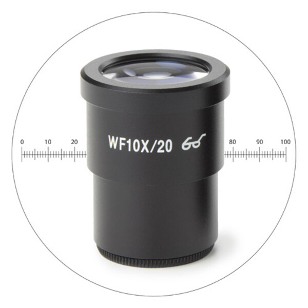 Euromex Ocular de măsurare HWF 10x/20 mm eyepiece with micrometer , SB.6010-M (StereoBlue)