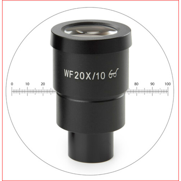 Euromex Ocular de măsurare HWF 20x/10 mm Okular mit Mikrometer, SB.6020-M (StereoBlue)