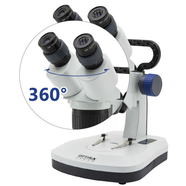 Optika Microscopul stereoscopic SFX-51, bino, Masa fixa, 20x, 40x