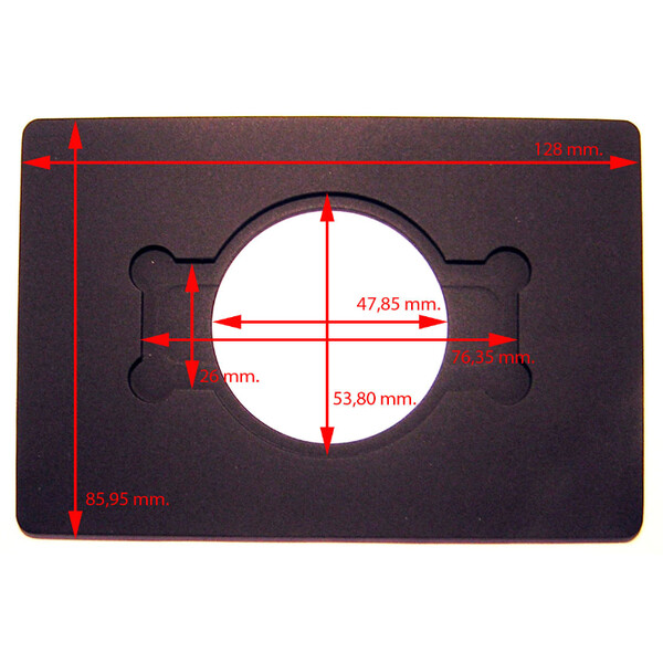 Motic Suport vas Petri Ø 54mm Suport pentru obiect 26x76mm (AE2000)