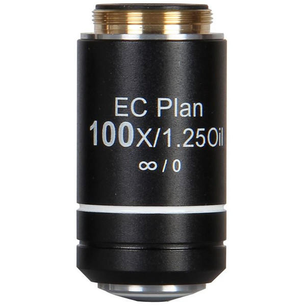 Motic Obiectiv EC PL CCIS, plan, achro, NGC 100x/1.25, S, Oil w.d. 0.15mm (BA-310 Elite)