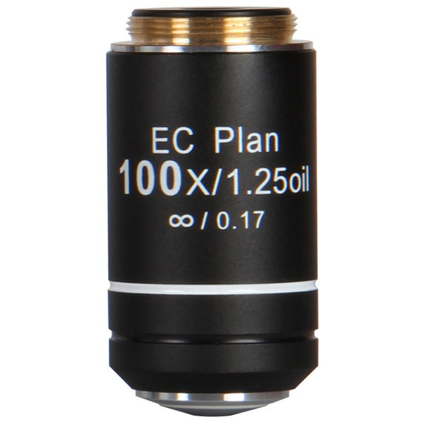 Motic obiectiv EC PL, CCIS, plan, achro, 100x/1.2, S, Oil w.d. 0.15mm