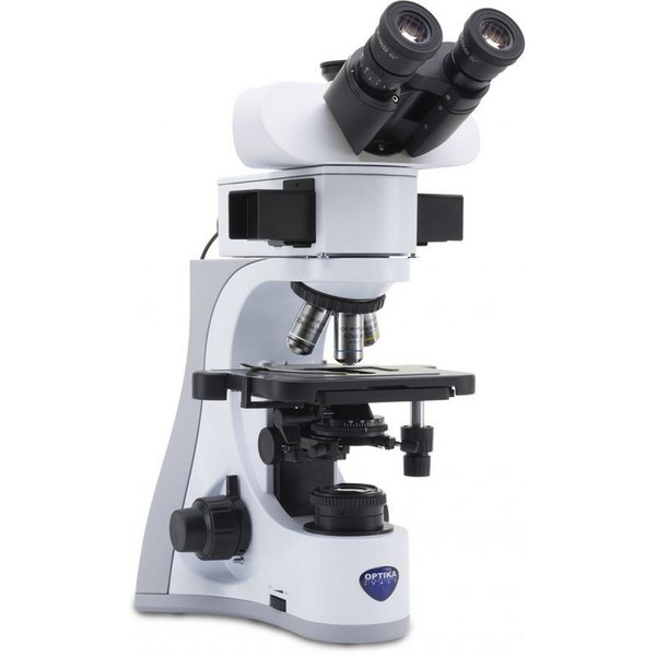 Optika Microscop B-510LD1, fluorescență, trino, 1000x, IOS, albastru