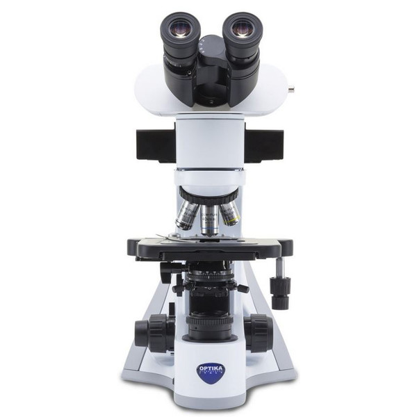 Optika Microscop B-510LD2, fluorescență, trino, 1000x, IOS, albastru, verde