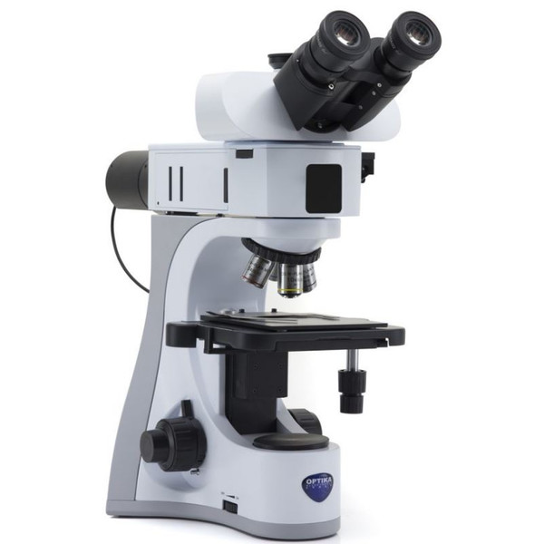 Optika Microscop B-510MET, metallurgic, incident, trino, IOS W-PLAN MET, 50x-500x, EU