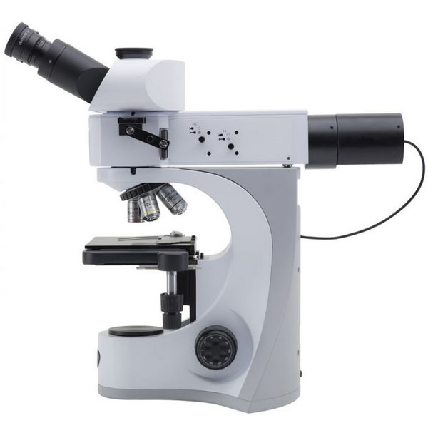 Optika Microscop B-510MET, metallurgic, incident, trino, IOS W-PLAN MET, 50x-500x, EU