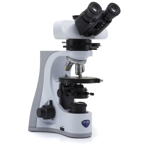 Optika Microscop B-510POL, polarisation, transmitted, trino, IOS W-PLAN POL, 40x-400x, EU