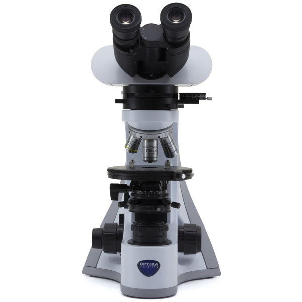 Optika Microscop B-510POL, polarisation, transmitted, trino, IOS W-PLAN POL, 40x-400x, EU
