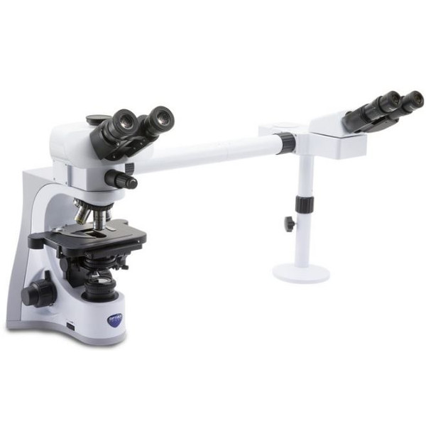 Optika Microscop B-510-2, diskussion, trino, 2-head, IOS W-PLAN, 40x-1000x, EU