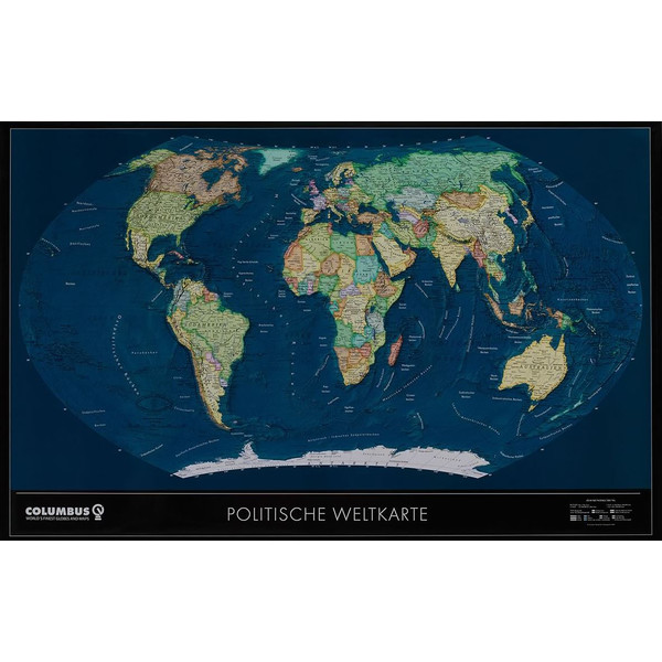 Columbus Harta lumii satelit compatibil OID (mediu)