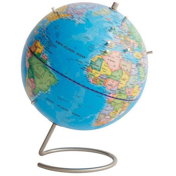 TROIKA emform globe Magnet Political incl. 10 magnets 23cm