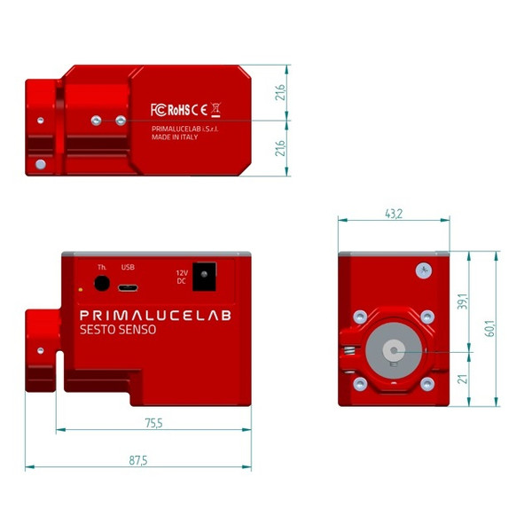 PrimaLuceLab Motor de focaliare robotic SESTO SENSO