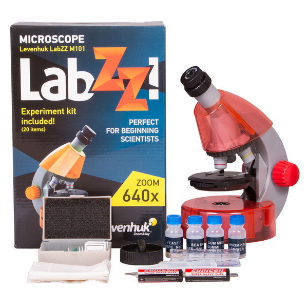 Levenhuk Microscop LabZZ M101 Orange