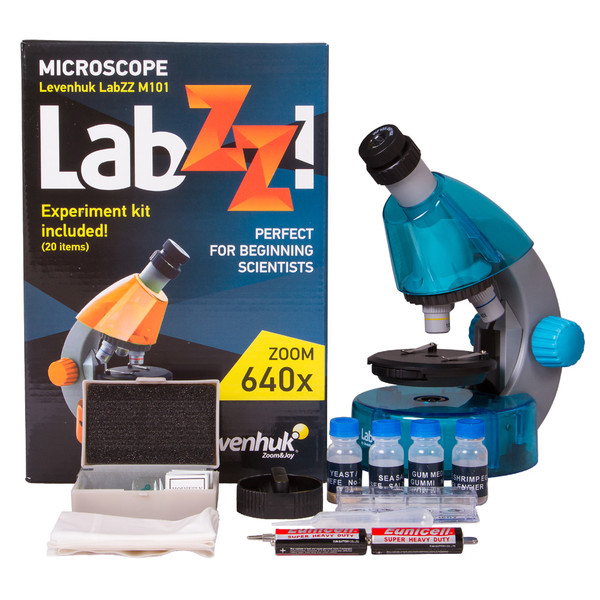 Levenhuk Microscop LabZZ M101 Azure