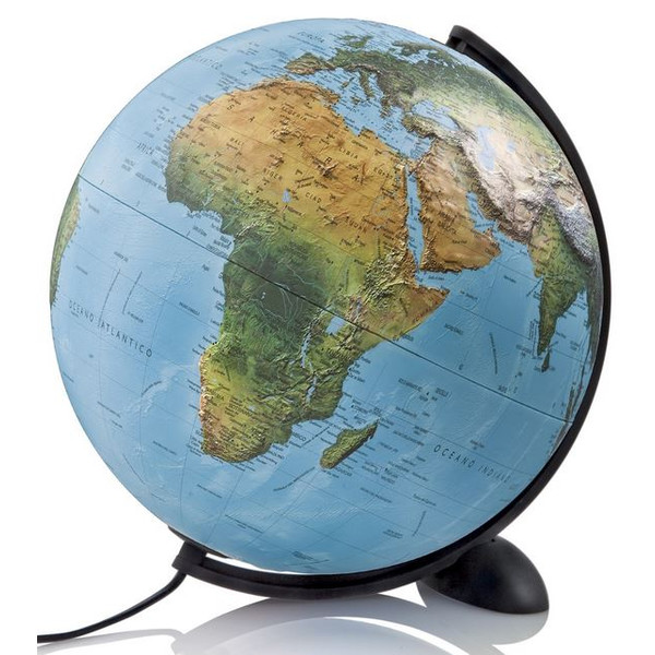 Räthgloben Glob in relief Ellipse R 30cm