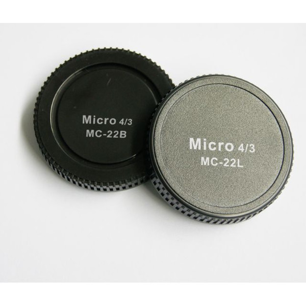 Pixel Capace impotriva prafului Capac spate obiectiv MC-22B + Capac corp MC-22L pentru Micro Four Thirds