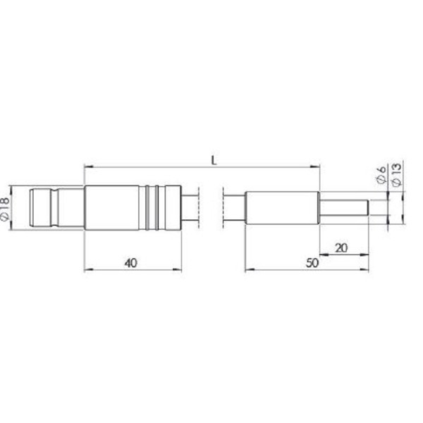 StarLight Opto-Electronics GLF1-1600-9.0, 1 braț, lungime braț 1600 mm, diametru activ 9 mm