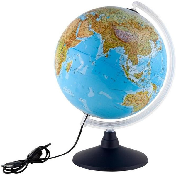 Idena Glob luminat cu cartografie cu imagine dublă 30cm