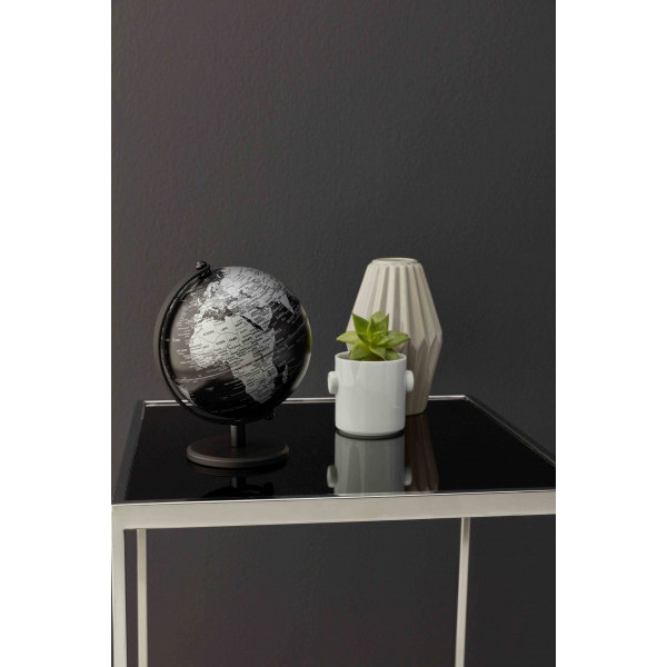 TROIKA Mini glob Gagarin Matt Black 13cm