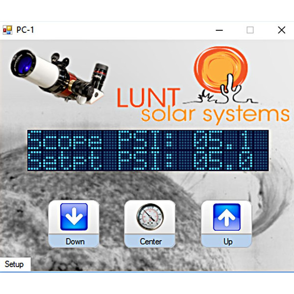 Lunt Solar Systems Unităti de control al tunerului de presiune PC-USB