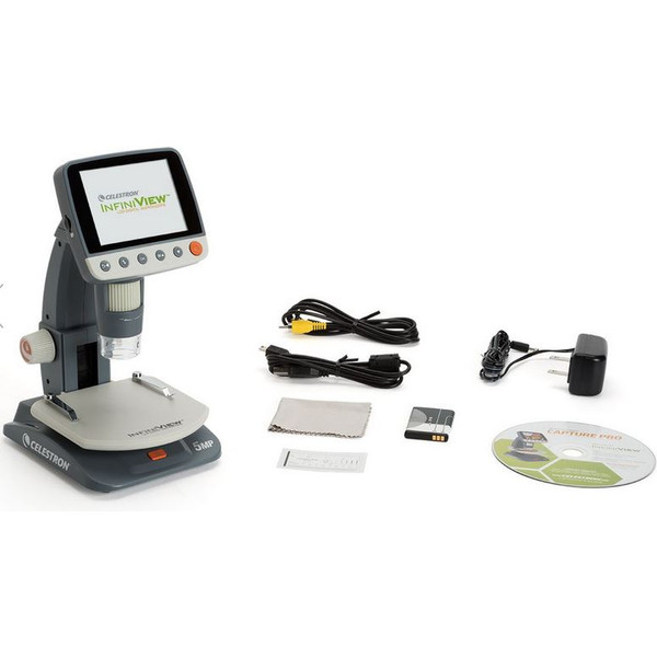 Celestron Microscop Infiniview, LCD, digital
