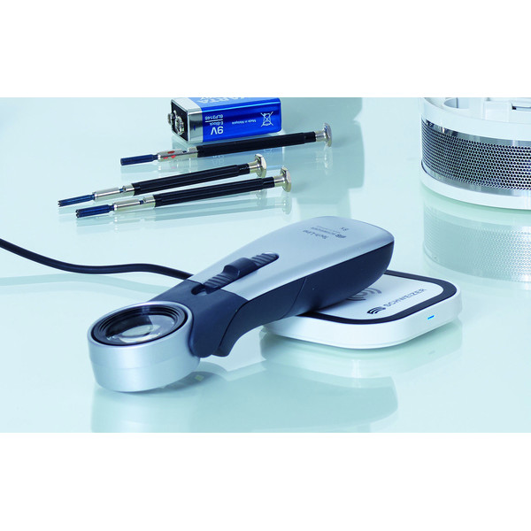 Schweizer Lupa Inducție Tech-Line, 2700K, 4x, Ø55mm, asferic
