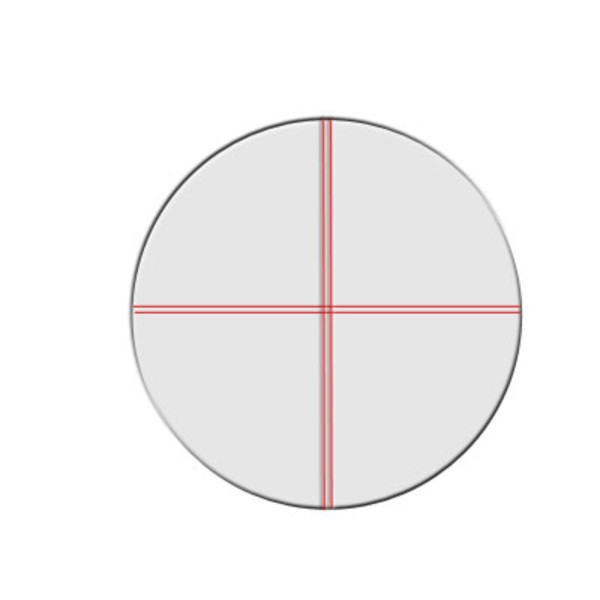 Seben Ocular cu reticul Plössl 12.5mm cu Iluminare 1.25''