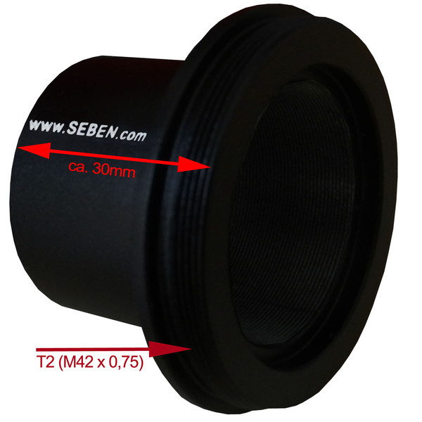 Seben Adaptor foto T2 1.25'' DKA3