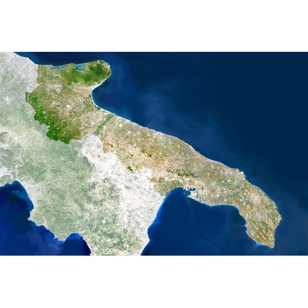 Planet Observer Harta regionala regiunea Puglia