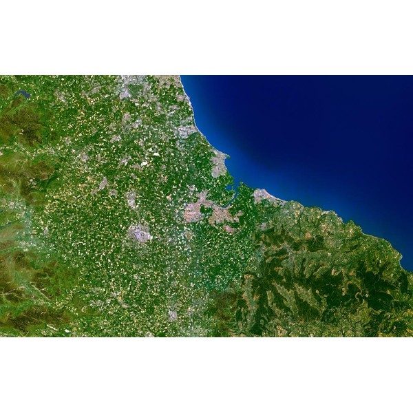 Planet Observer Harta regionala regiunea Darlington Middlesbrough