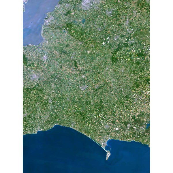 Planet Observer Harta regionala regiunea Dorset