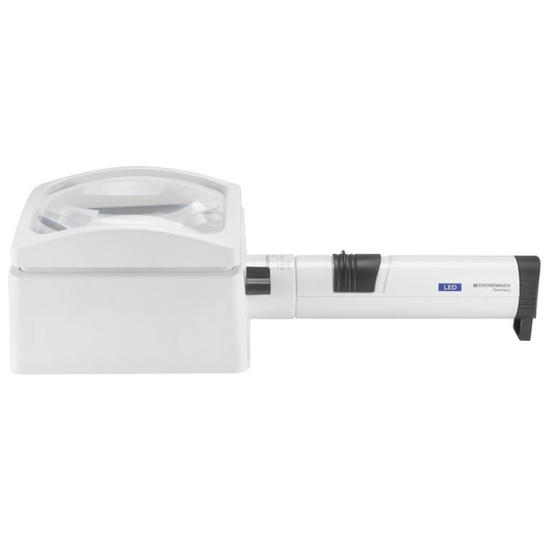 Eschenbach Lupa iluminată cu LED, sistem varioPLUS, 100x75mm, 2,8X