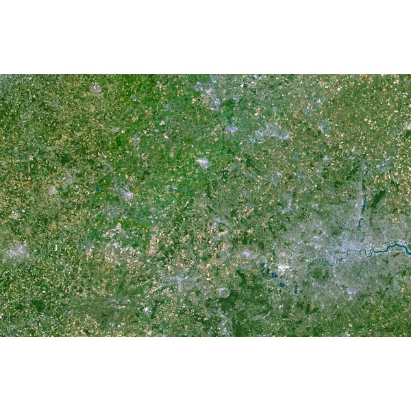 Planet Observer Harta regionala regiunea London & Thames Valley